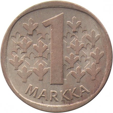 Финляндия 1 марка 1981 год