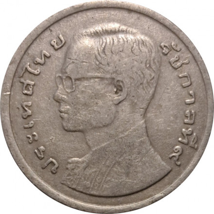 Таиланд 1 бат 1977 год - Король Рама IX