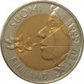Финляндия 10 марок 1999 год - Финское председательство в ЕС