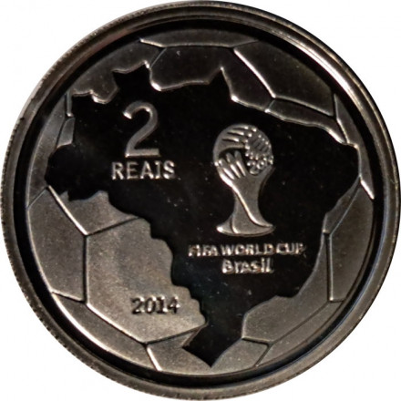 Бразилия 2 реала 2014 год - Чемпионат мира по футболу 2014. Приём мяча на грудь