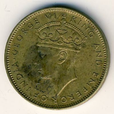 Ямайка 1 фартинг 1945 год