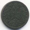 Австрия 2 геллера 1904 год