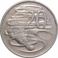 Австралия 20 центов 1977 год - Утконос