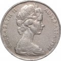Австралия 20 центов 1977 год - Утконос