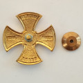 Знак Крест &quot;Родина, Мужество, Честь, Слава&quot; (красный)