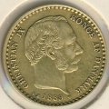 Дания 10 эре 1889 год