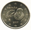 Испания 50 евроцентов 2017 год - Мигель де Сервантес