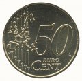 Испания 50 евроцентов 2017 год - Мигель де Сервантес