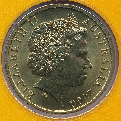 Австралия 5 долларов 2000 год - Олимпийские игры в Сиднее. Фехтование