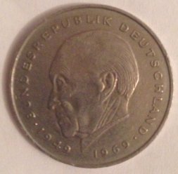 ФРГ 2 марки 1978 год