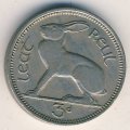 Ирландия 3 пенса 1946 год