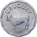 Уругвай 5 сентесимо 1977 год - Бык