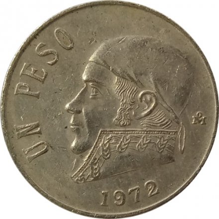 Мексика 1 песо 1972 год - Хосе Мария Морелос
