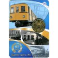 Жетон метро СПБ 2012 год - Вагон типа &quot;В&quot;. Der Wagen Typ &quot;С&quot; (в блистере)