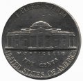 США 5 центов 1973 год - Томас Джефферсон (без отметки монетного двора)