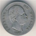 Италия 1 лира 1899 год