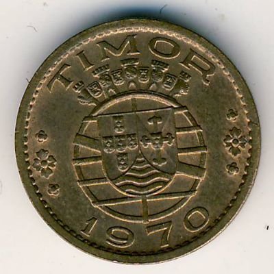 Тимор 20 сентаво 1970 год