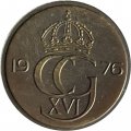 Швеция 5 эре 1976 год