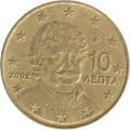 Греция 10 евроцентов 2002 год (&quot;F&quot;)