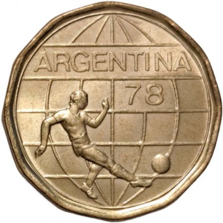 Аргентина 50 песо 1978 год - Чемпионат мира по футболу, Аргентина 1978