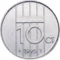 Нидерланды 10 центов 1995 год - Королева Беатрикс