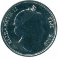 Фиджи 1 доллар 2009 год - Тропические рыбы - Оранжевый амфиприон