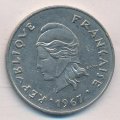 Французская Полинезия 50 франков 1967 год