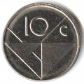 Аруба 10 центов 2009 год