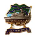 Знак Морские силы ПВ. ПСКР &quot;Анадырь&quot;