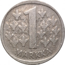 Финляндия 1 марка 1976 год