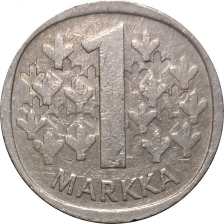 Финляндия 1 марка 1976 год