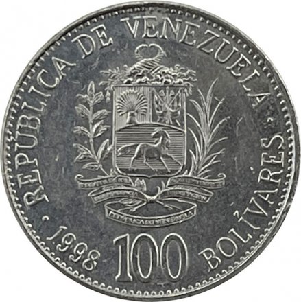 Венесуэла 100 боливаров 1998 год