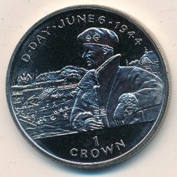 Остров Мэн 1 крона 1994 год