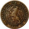 Нидерланды 1 цент 1892 год