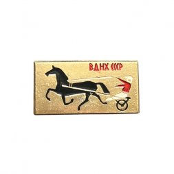Значок ВДНХ СССР. Конный спорт