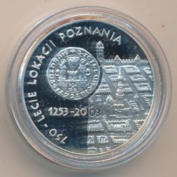 Польша 10 злотых 2003 год