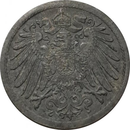 Германия 10 пфеннигов 1921 год (цинк, не магнитная)