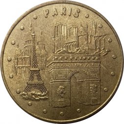 Жетон Monnaie de Paris. Франция. Paris. 2003