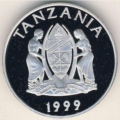 Танзания 200 шиллингов 1999 год