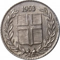 Исландия 10 эйре 1953 год