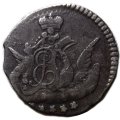 5 копеек 1761 год СПБ Елизавета Петровна (1741 - 1762) - XF