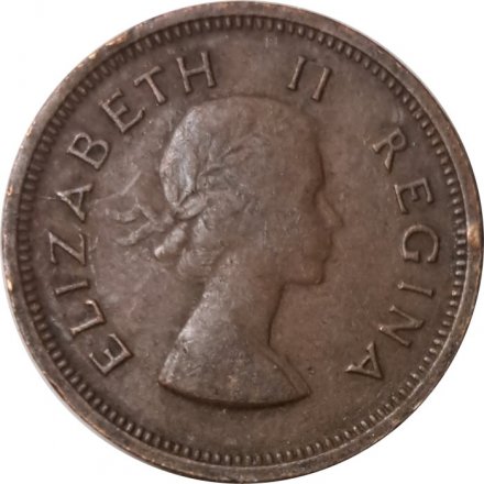 ЮАР 1/4 пенни 1955 год