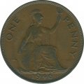 Великобритания 1 пенни 1946 год