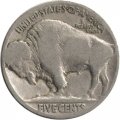 США 5 центов 1926 год - Buffalo Nickel (Без отметки монетного двора)