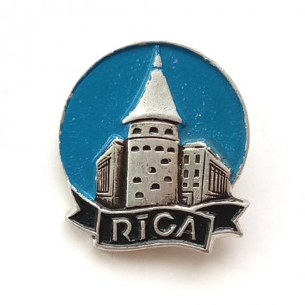 Значок Riga. Рига. Рижский замок