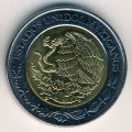 Мексика 5 песо 2008 год - Альваро Обрегон