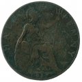 Великобритания 1/2 пенни 1917 год