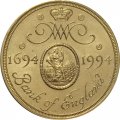 Великобритания 2 фунта 1994 год - 300-летие Банка Англии