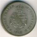 Саксония 1/6 талера 1863 год
