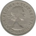 Великобритания 1 шиллинг 1955 год - Шотландский герб